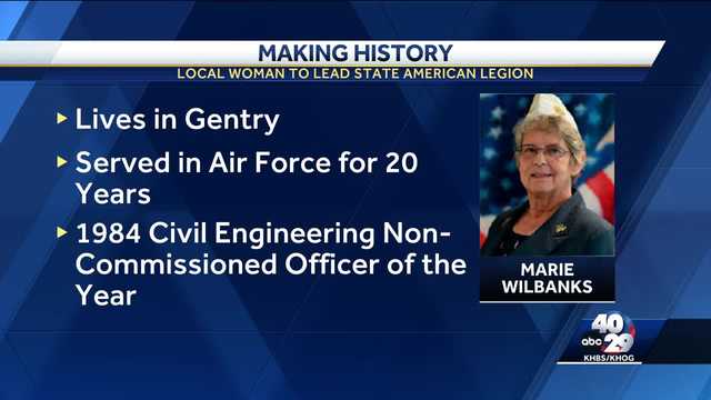 Local woman becomes 3rd female State Commander of the Arkansas American Legion - Vimarsana News