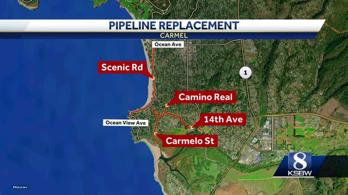 Carmel prepares for major sewer replacement project impacting Scenic Road