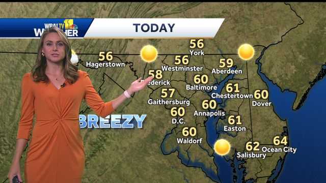 Monday to be clear and breezy with temps in the sixties - Vimarsana News