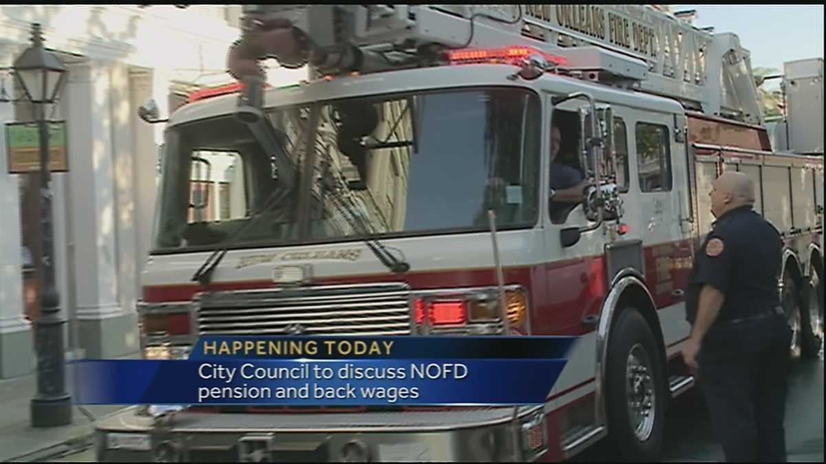 New Orleans firefighter union battle for back wages heads to City