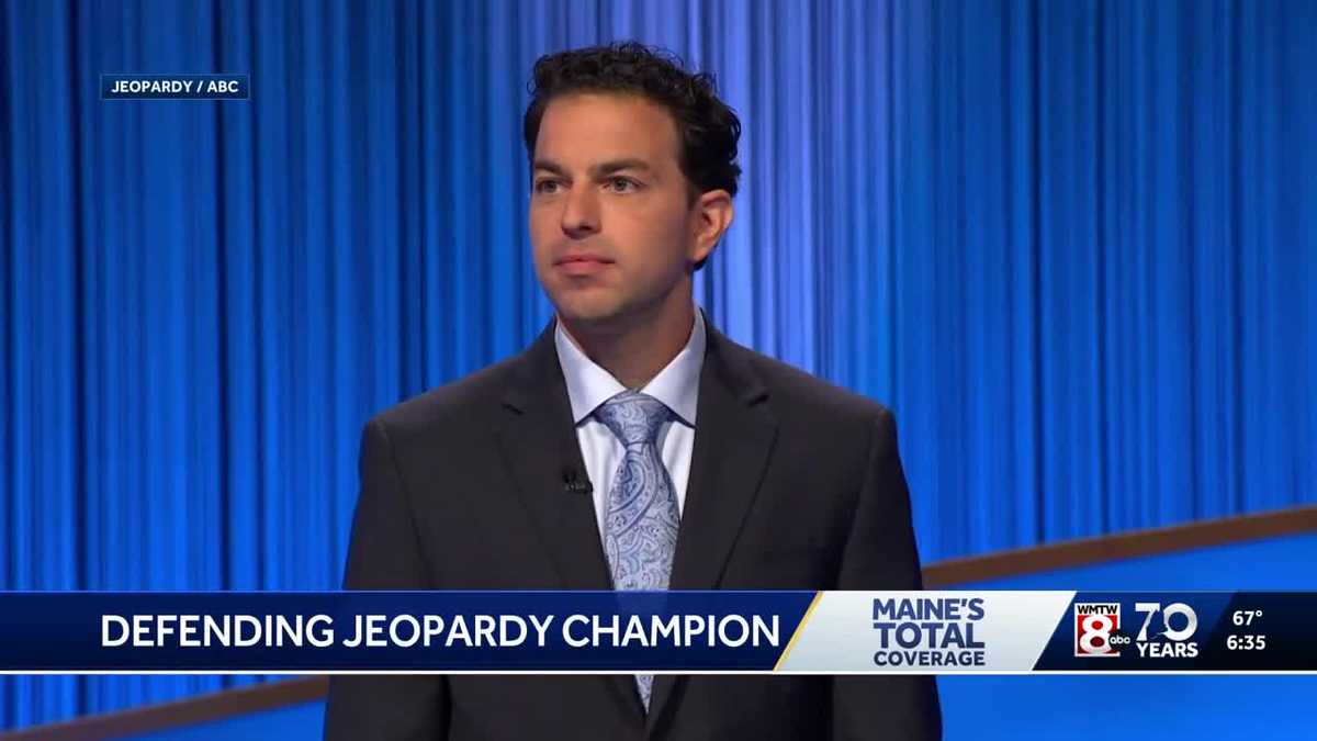 Double Jeopardy! Maine man wins again on popular game show