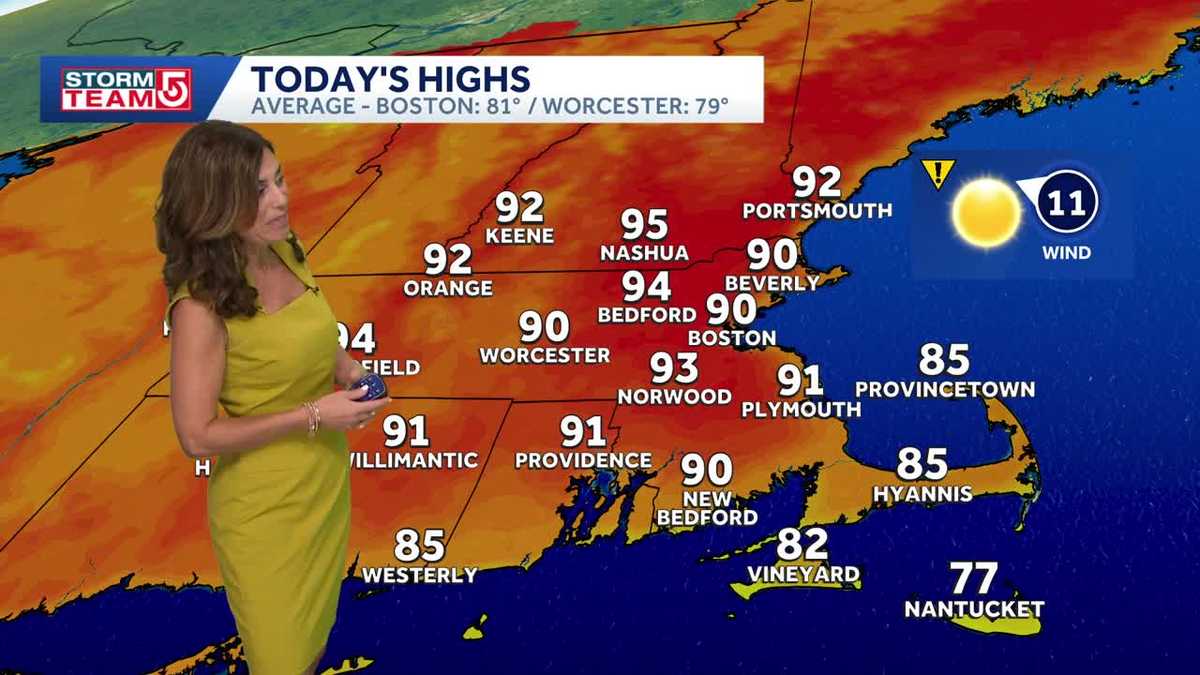 Video: Turning hotter, more humid this week