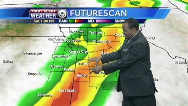 Bryan: Look for rain, storms over the weekend