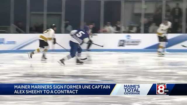 Maine Mariners sign former UNE captain