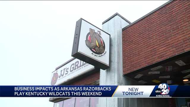 Businesses anticipate busy weekend with Arkansas playing Kentucky - Vimarsana News