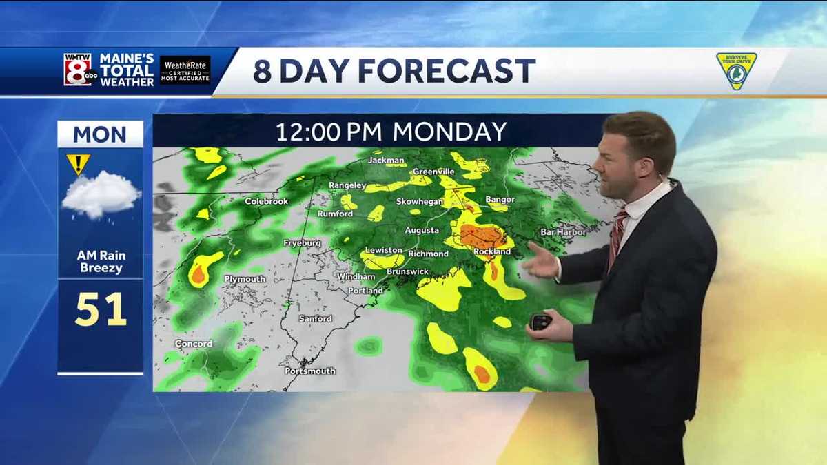 Today's 5AM forecast update