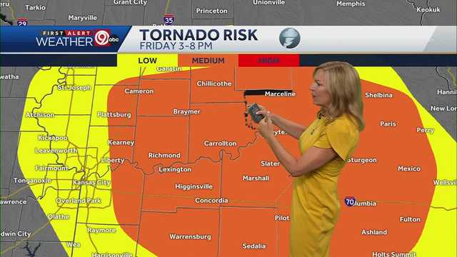Kansas City's severe weather risk for Friday has increased - Vimarsana News