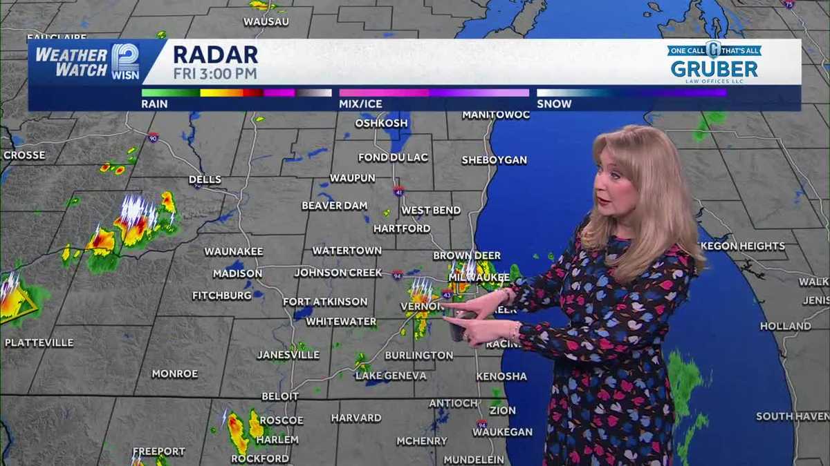 Severe thunderstorm watches issued  Friday for multiple SE Wisconsin counties