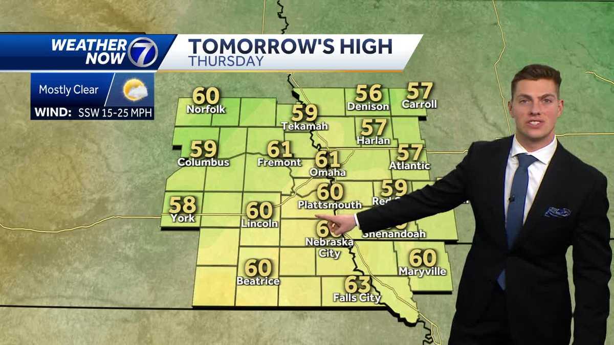 Flirting with record high temperatures tomorrow