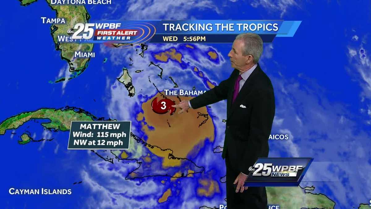 8 p.m. advisory on Hurricane Matthew