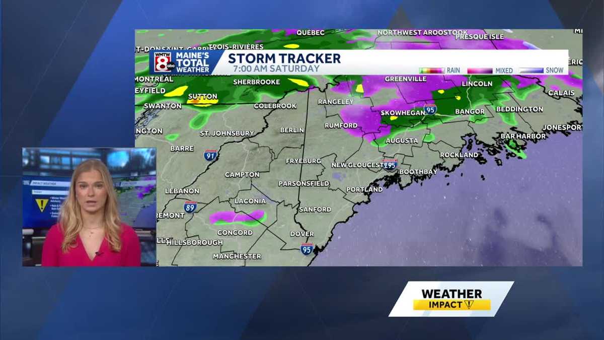 Tracking slick conditions this morning