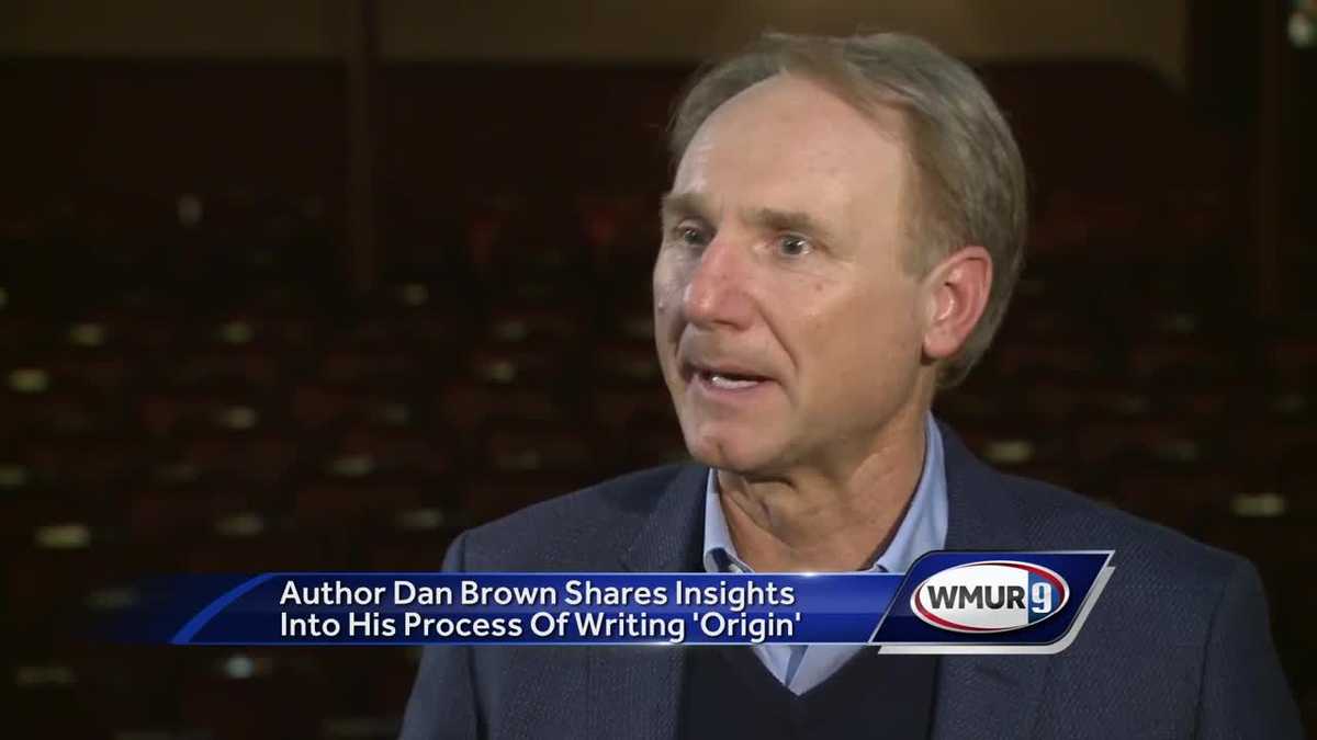 Author Dan Brown shares insights into his process of writing 'Origin'