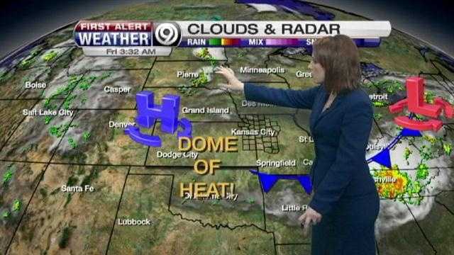 Heat continues to build