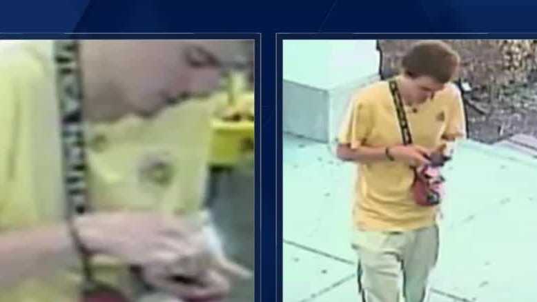 LMPD looking for man after an elderly woman was robbed at a CVS