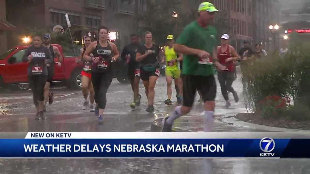 Weather delays Nebraska Marathon