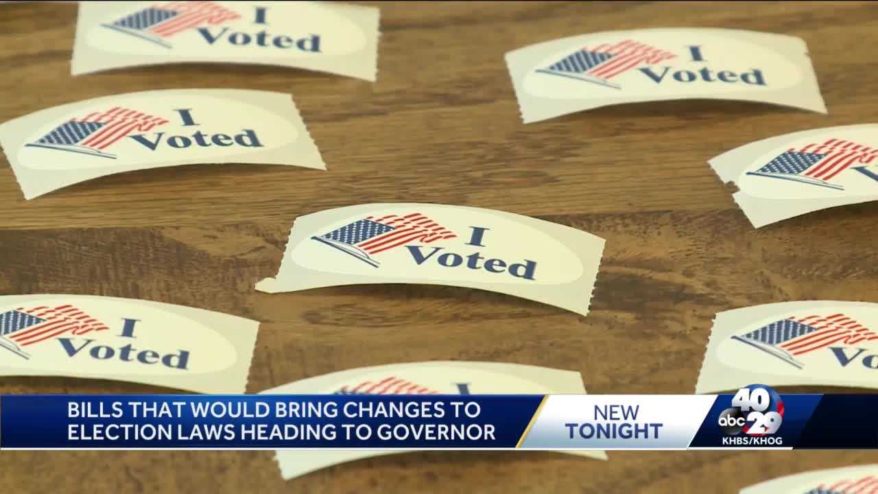 Bills That Would Bring Changes To Election Laws Heading To Governor