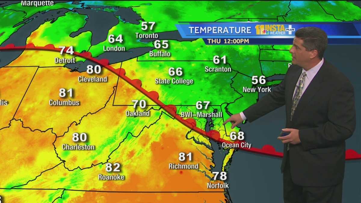 Skies to clear Thursday as temperatures shoot up