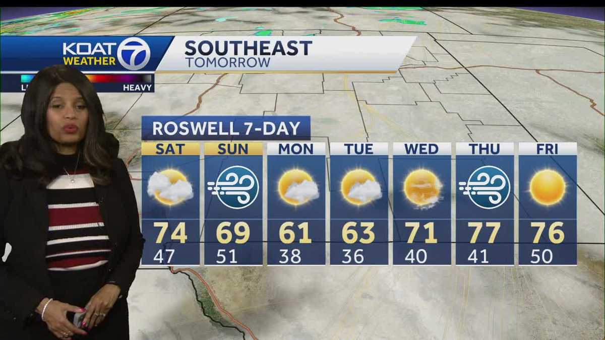 Wind, rain and snow are heading to New Mexico this weekend