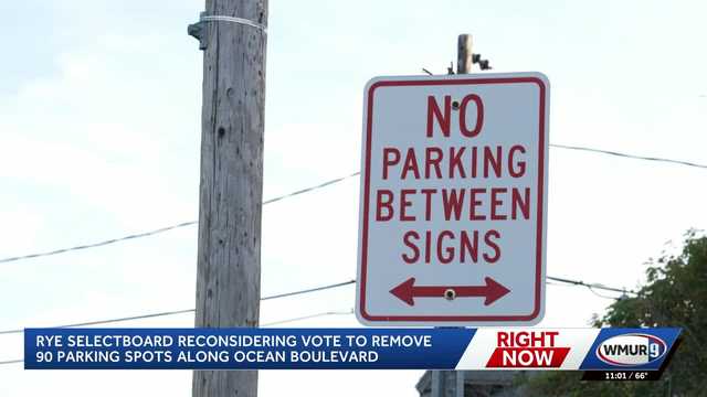 Rye Selectboard reconsidering removing 90 parking spaces along Ocean Boulevard