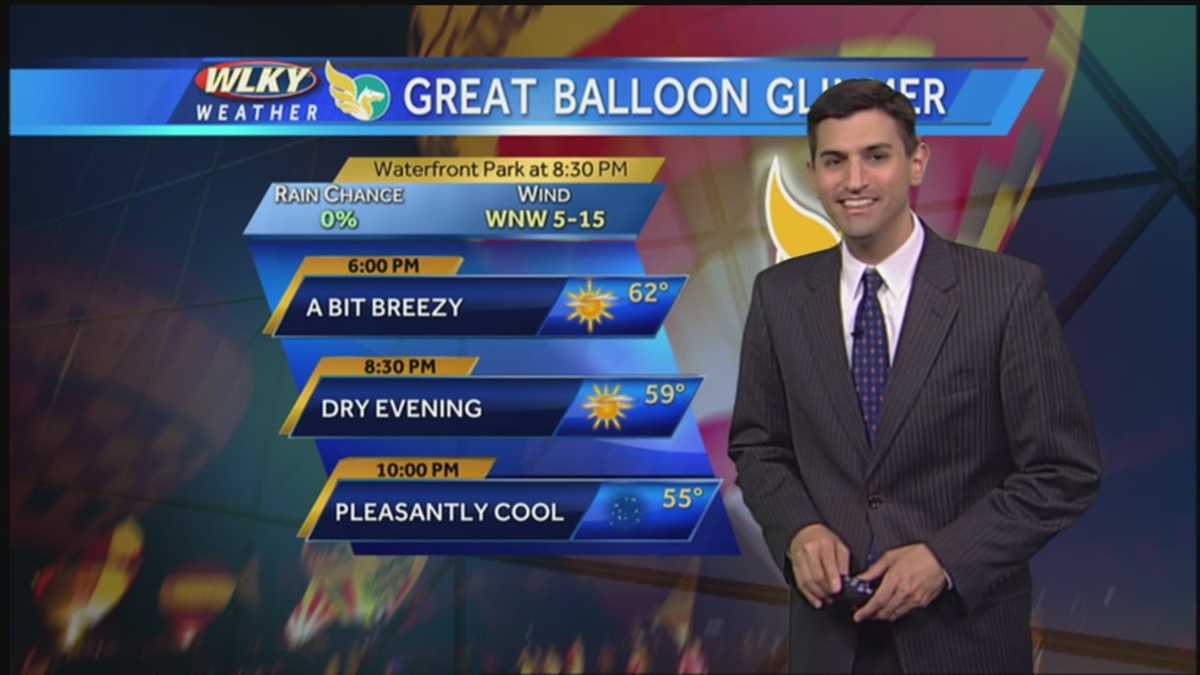 Breezy and Cooler Today