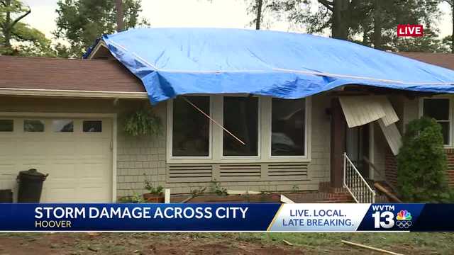 Hoover homeowners left with path of destruction after storm - Vimarsana News
