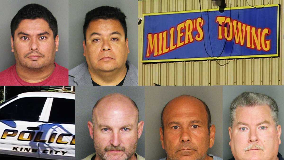Police badge tarnished in King City after 6 officers arrested