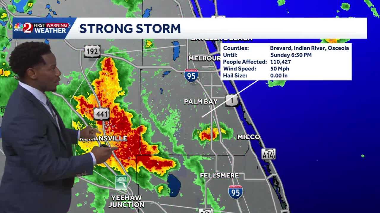 Strong Storms Steamroll into Central Florida to Wrap-up Father's Day Weekend | Summer Season Starts