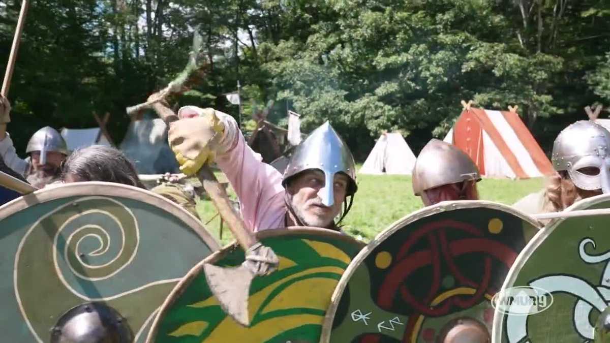 Viking reenactors find chosen family, a break from modern life