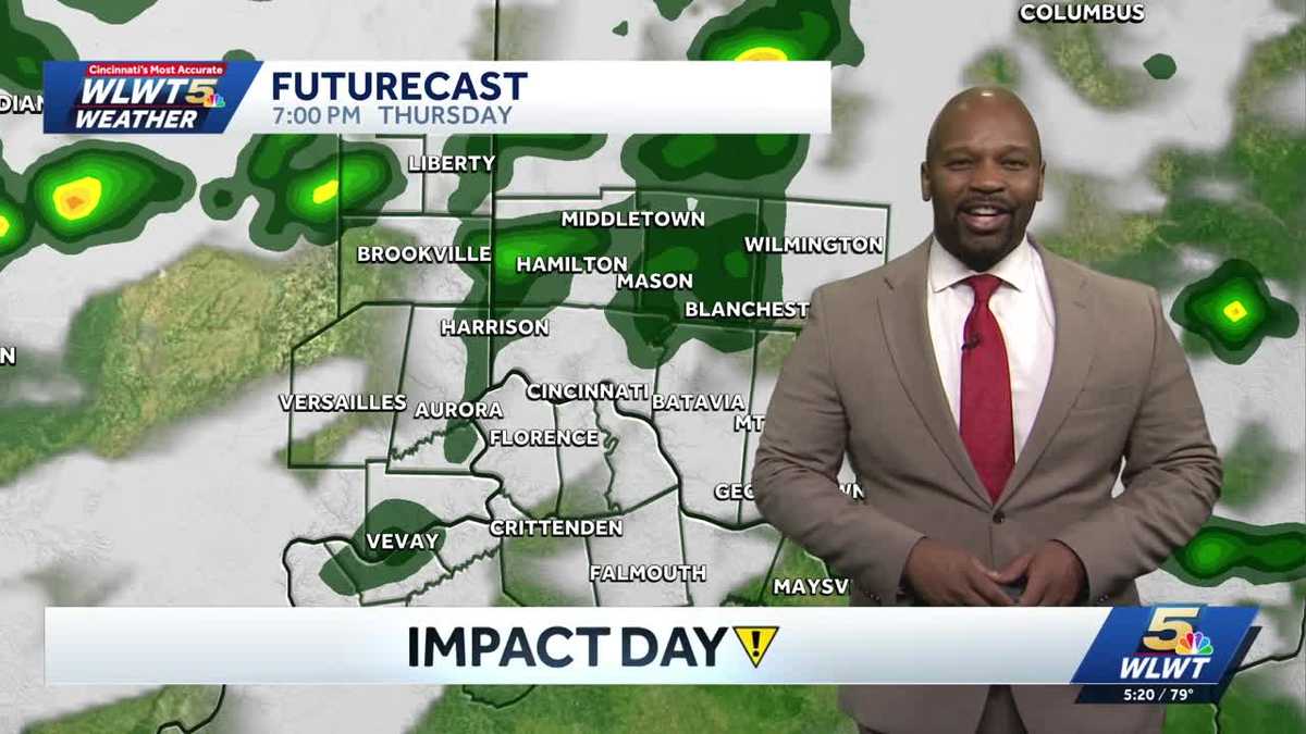 Rain Threat Lingers For Cincinnati