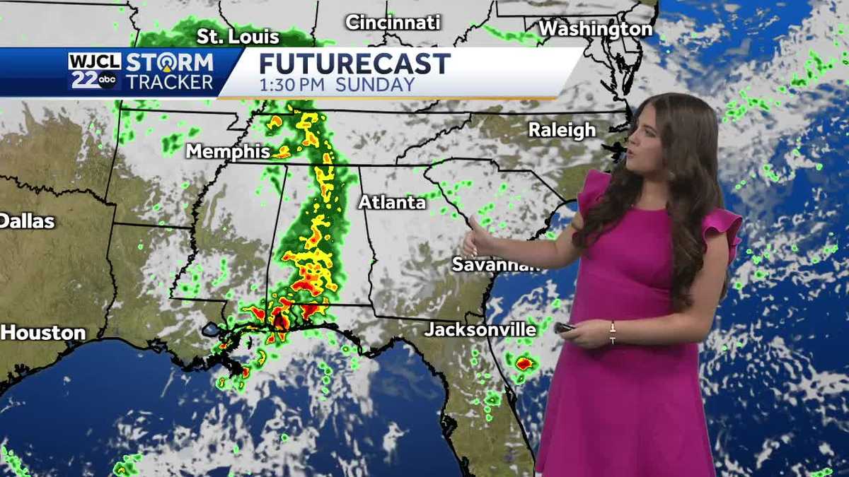 Plenty of sunshine heading into the weekend but rain is on the way