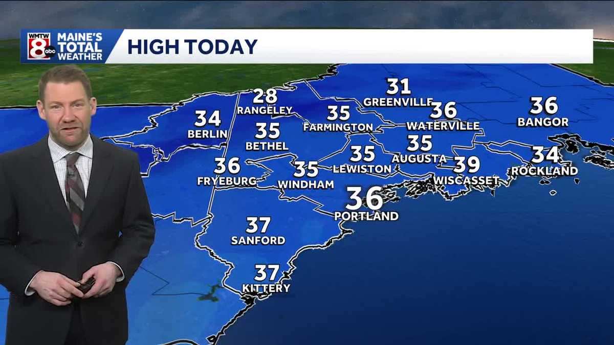 Today's 5AM forecast update