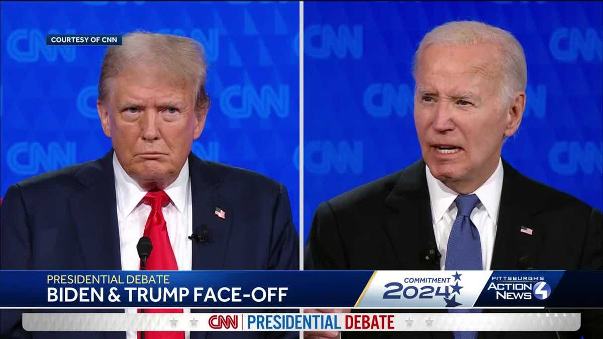 Pittsburgh watch parties held for first presidential debate
