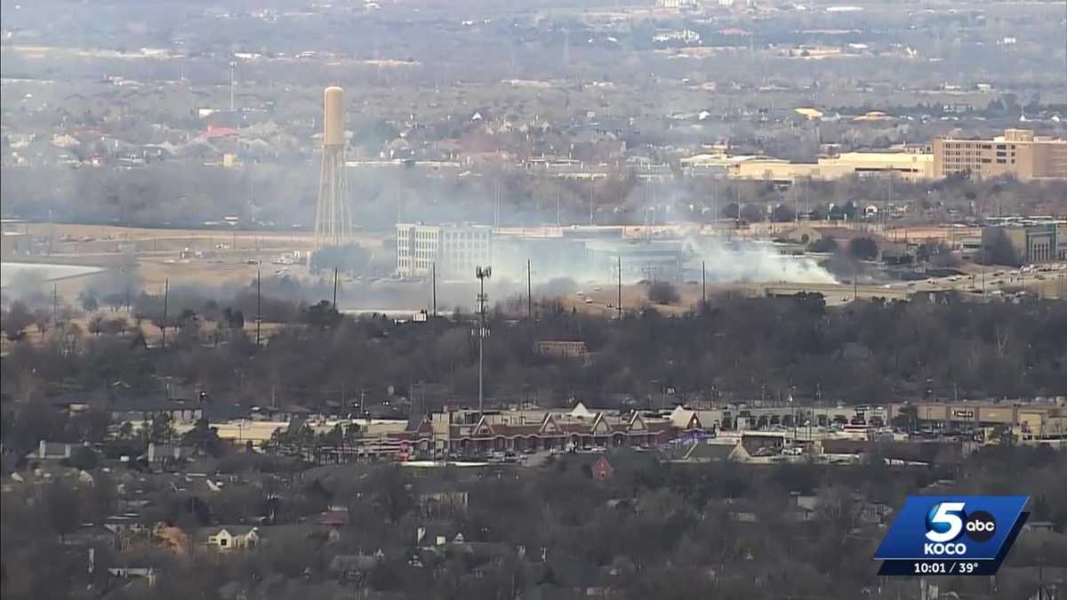 Elevated fire danger in Oklahoma City prompts evacuations near Lake Hefner