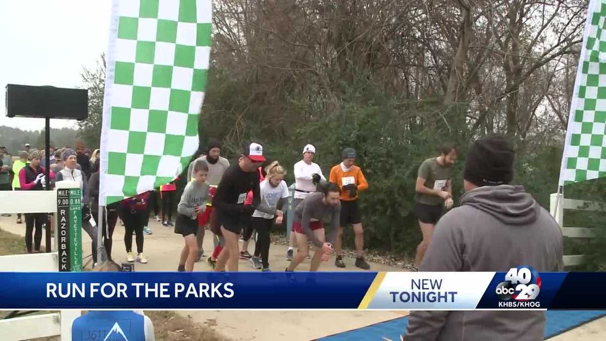 Runners participate in Fayetteville's Run for the Parks event