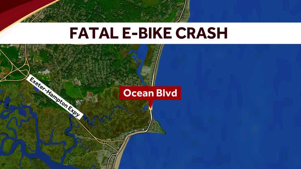 Man killed in e-bike crash in Hampton, NH