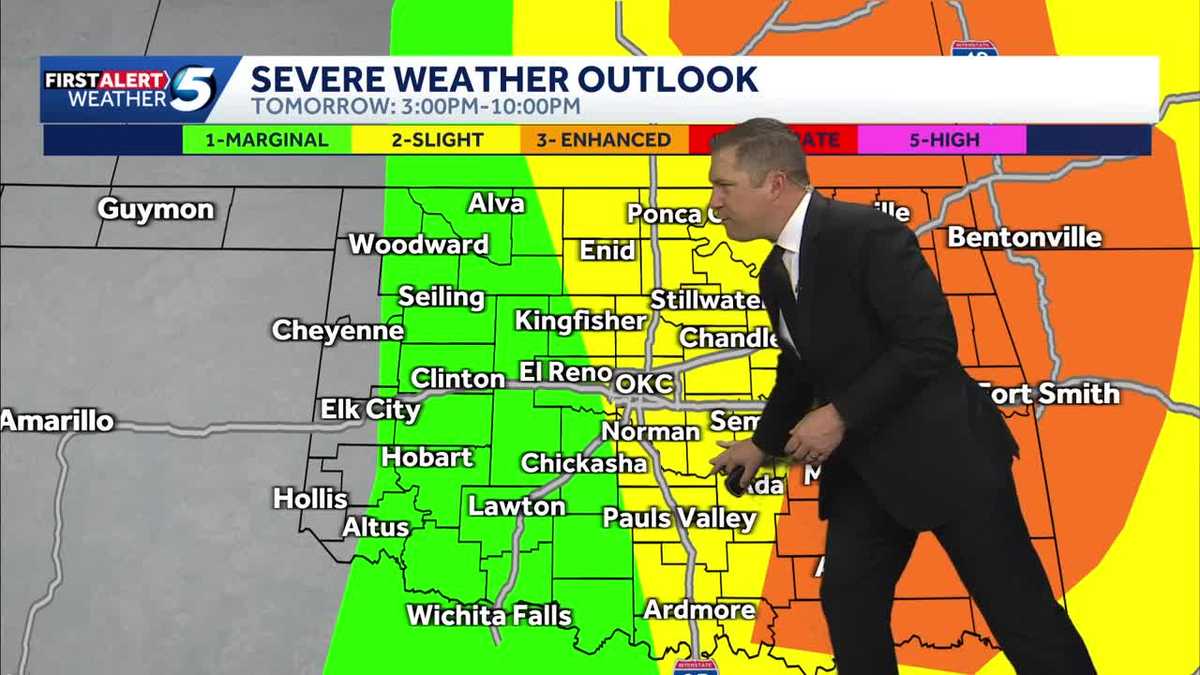 Tracking severe storms across Oklahoma