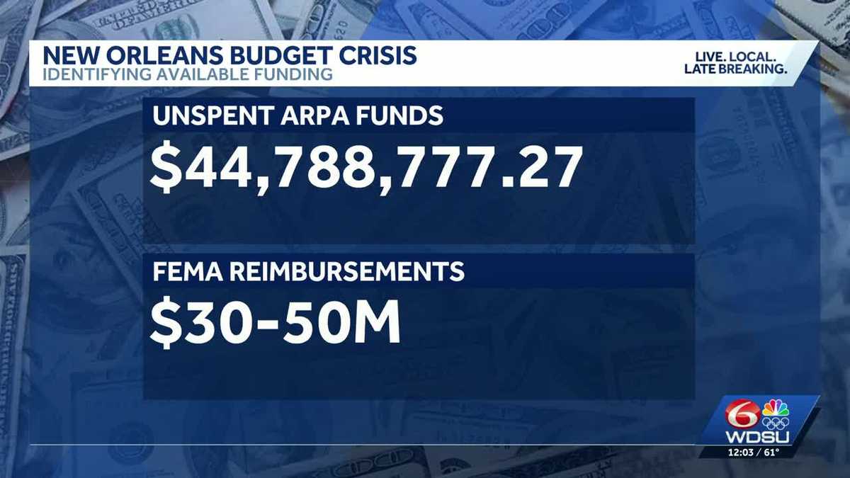New Orleans leaders find money to extend payroll, work continues on long-term solution