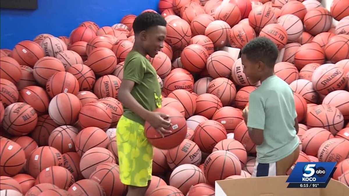 Oklahoma mother honors late son by donating thousands of basketballs across Oklahoma