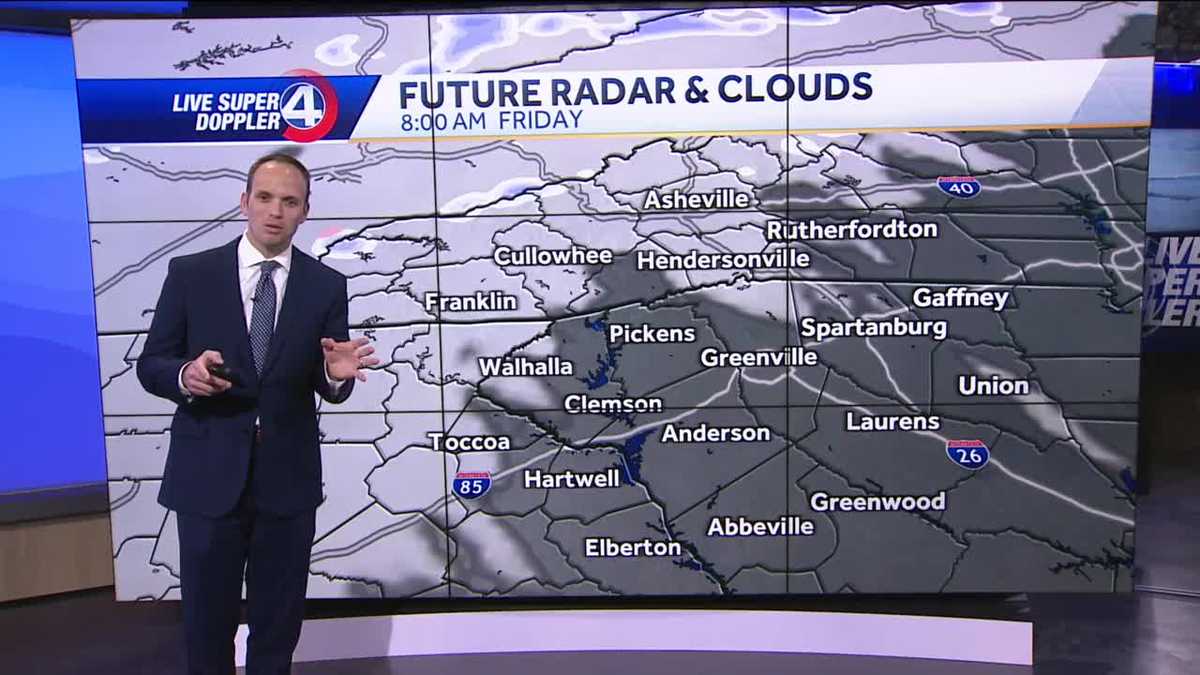 New rain and storm timing