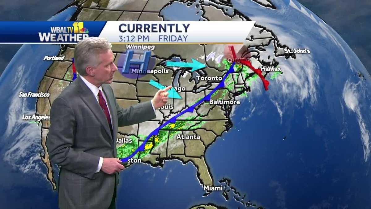 Temperatures drop for Saturday, see how much