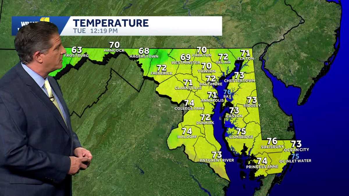 Humidity and a few storms back in the forecast