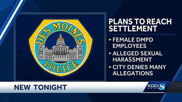 des moines to settle police department sexual discrimination lawsuit