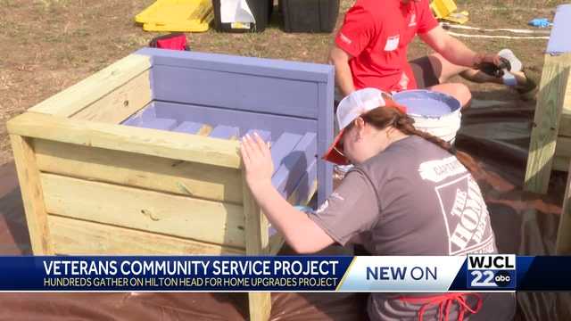 Local veterans get home upgrades thanks to hundreds of volunteers on Hilton Head - Vimarsana News