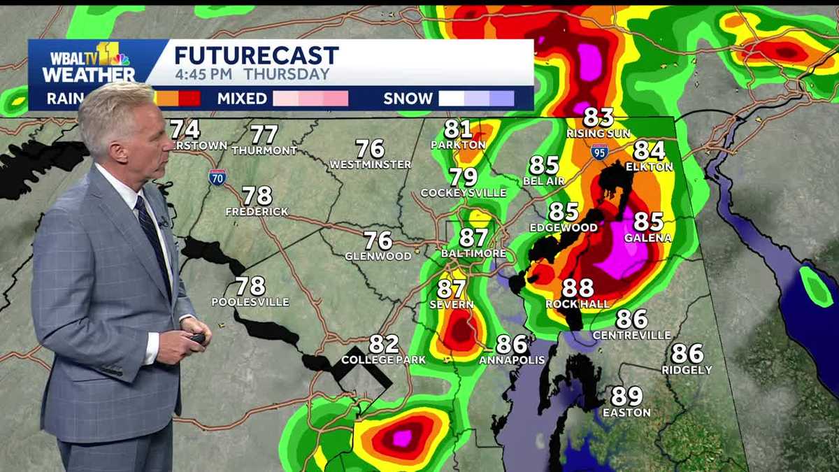 Alert Day Thursday: Severe storms possible