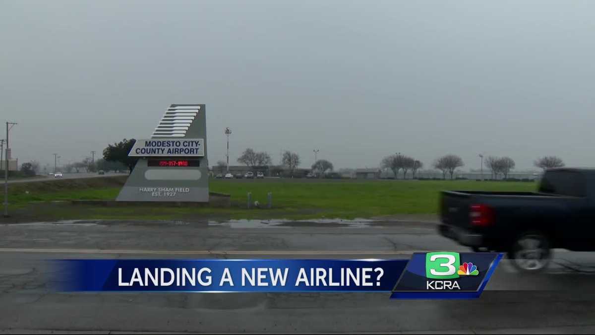 Modesto airport works to attract new airline