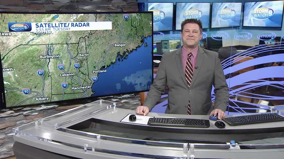 Watch: Clouds approach on chilly day