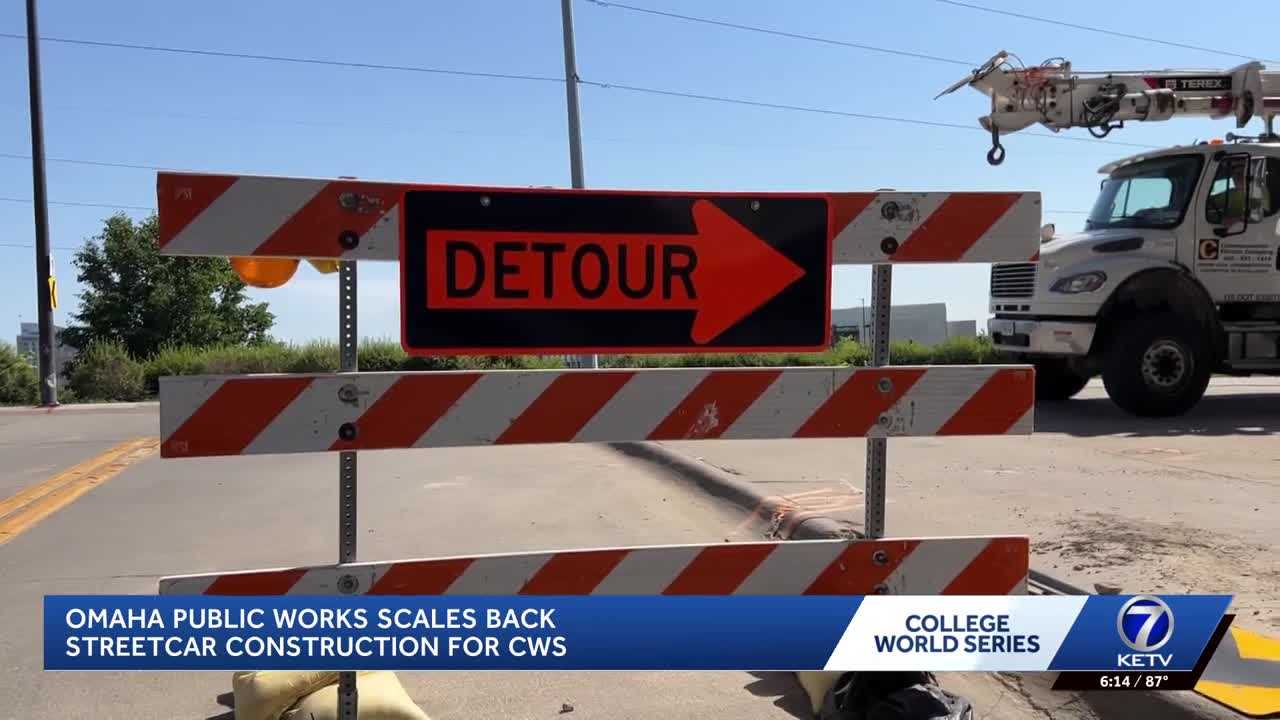ketv.com - Izzy Fonfara Drewel - Omaha plans to scale back streetcar construction during CWS