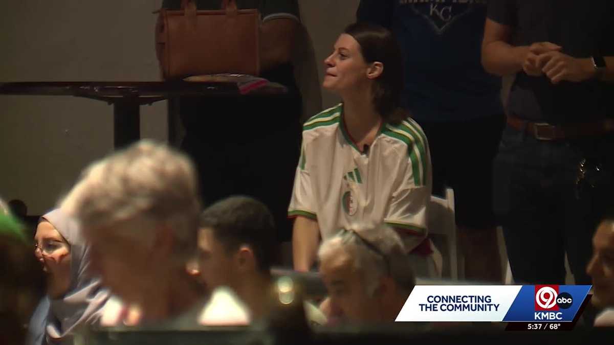 Algeria fans and Lawrence neighbors celebrate World Cup connection