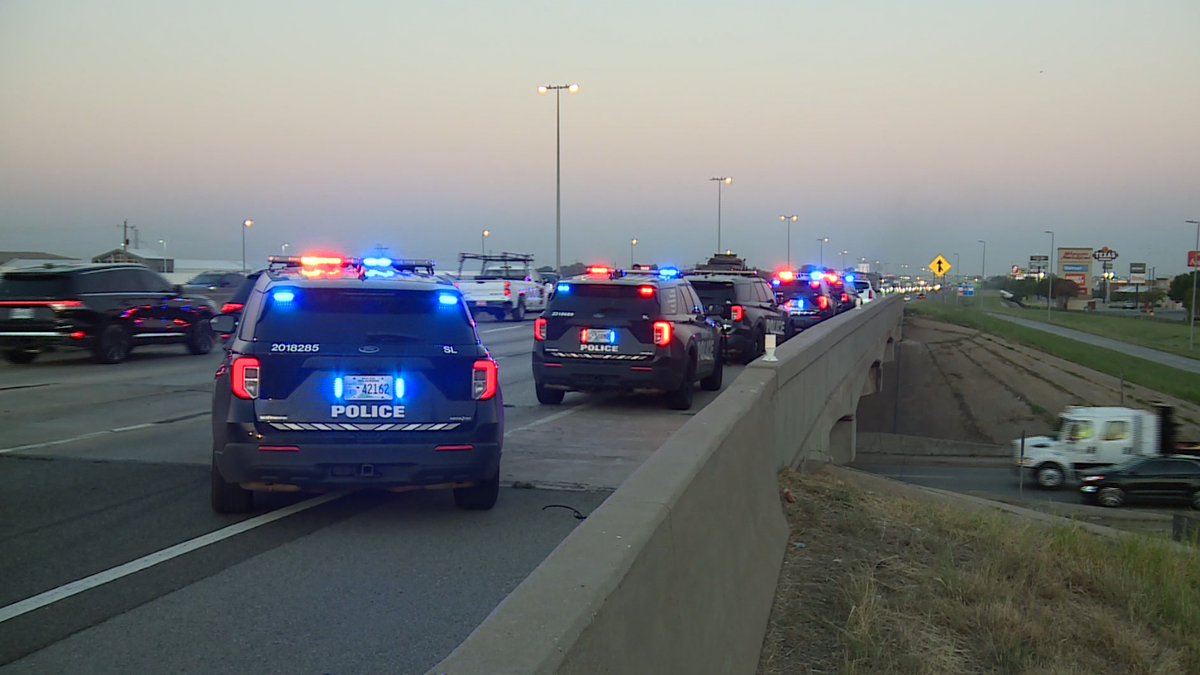Suspect in custody after leading police on chase on I-40 in OKC
