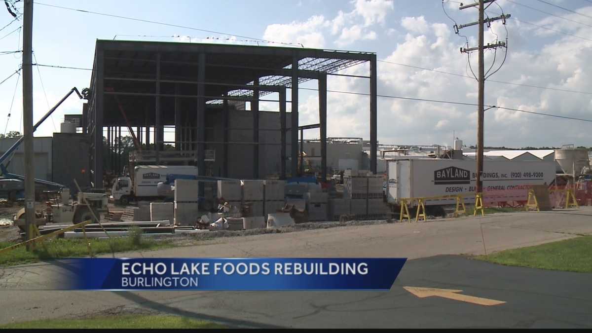 New Echo Lake Foods plant under construction